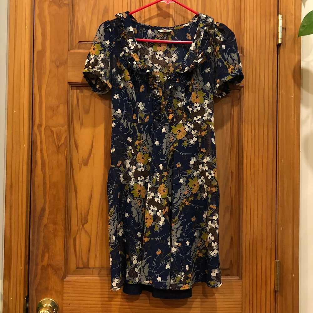 Forever 21 Button Front Floral Dress